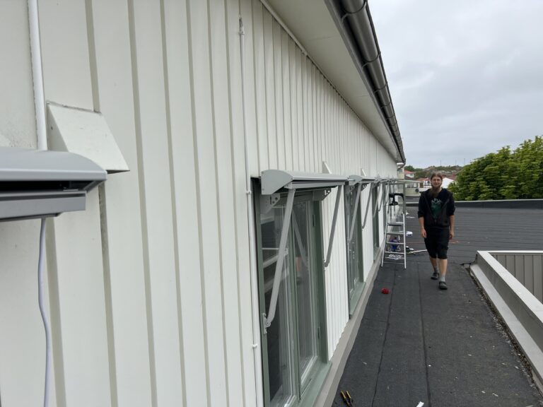 Fönstermarkiser Hotell Nordvik Skärhamn